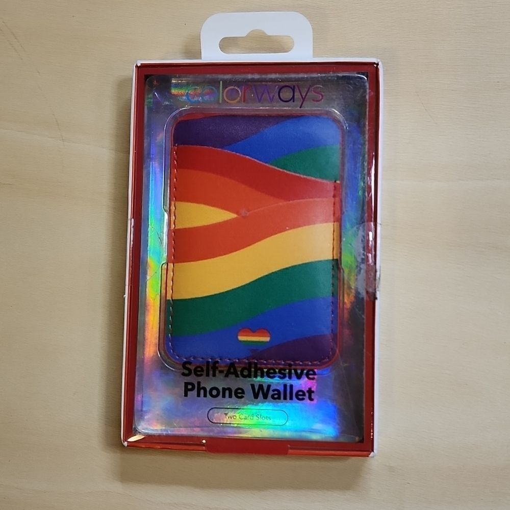 Pride Self-adhesive Phone Wallet